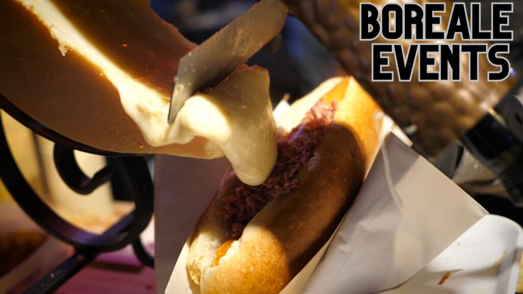 BOREALE EVENTS HOT DOG RACLETTE